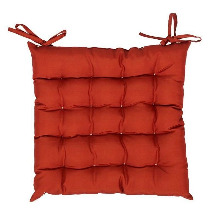 Vente flash đ Paris Prix Galette De Chaise DĂ©co Patio 40x40cm Orange â 4 Vente flash đ Paris Prix Galette De Chaise DĂ©co Patio 40x40cm Orange â â Image 2