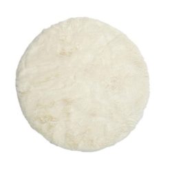 Le moins cher ✔️ Paris Prix Galette De Chaise Fourrure Fine 34cm Écru ????