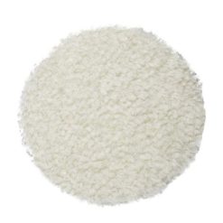 Offres ???? Paris Prix Galette De Chaise Fourrure Bouclée 34cm Écru ????