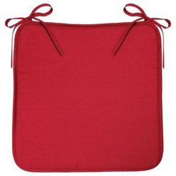 Meilleure affaire ❤️ Galette De Chaise Micro 39x39cm Rouge ????