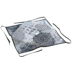 Sortie 😀 Paris Prix Galette De Chaise Flamenco 36x36cm Gris 🤩