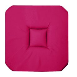 Bon marché ???? Paris Prix Galette De Chaise Panama 36x36cm Fuchsia ????