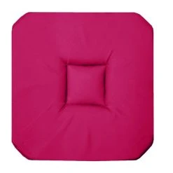 Bon marché 🔥 Paris Prix Galette De Chaise Panama 36x36cm Fuchsia 👏