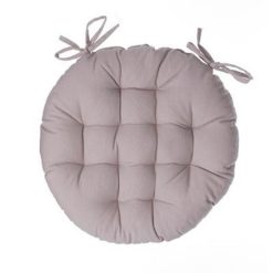Offres ???? Galette De Chaise Ronde Leana 38cm Lin ❤️