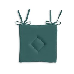 Vente flash ???? TOILINUX Lot 2x Galette De Chaise Classy - 40 X 40 Cm - Vert émeraude ????
