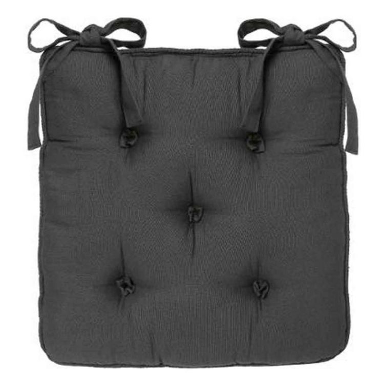 Galette de Chaise 5 Boutons 40x40cm Gris Foncé Bon marché ???? Galette De Chaise 5 Boutons 40x40cm Gris Foncé ❤️ -Jardin Privé Shop unnamed file 3533