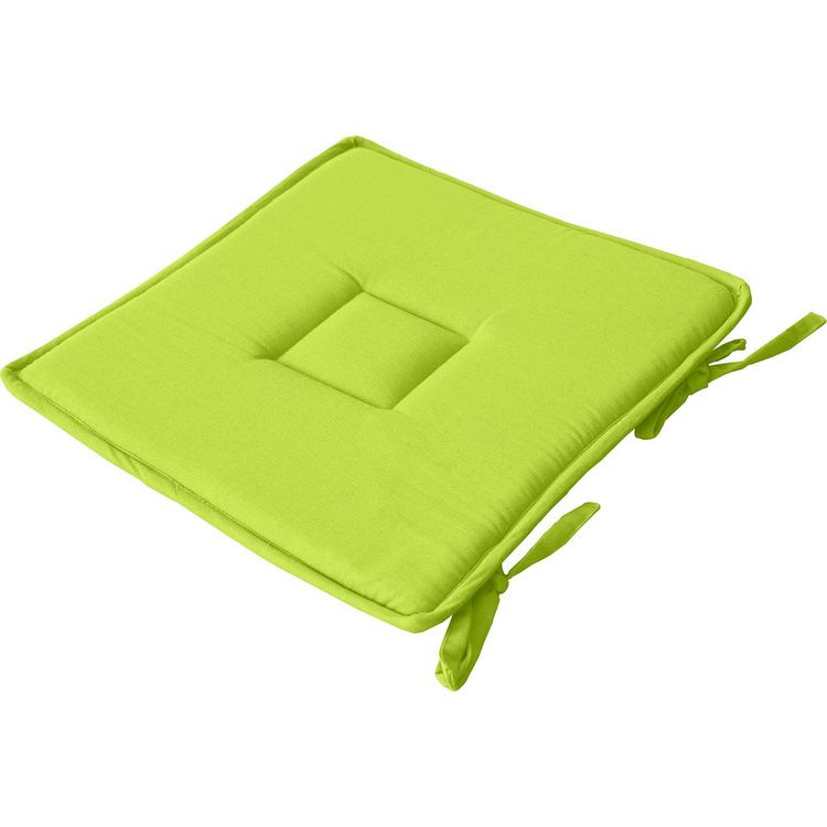 Galette de chaise uni effet Bachette - 40 x 40 cm - Vert Anis Sortie ???? Galette De Chaise Uni Effet Bachette - 40 X 40 Cm - Vert Anis ???? -Jardin Privé Shop unnamed file 3542