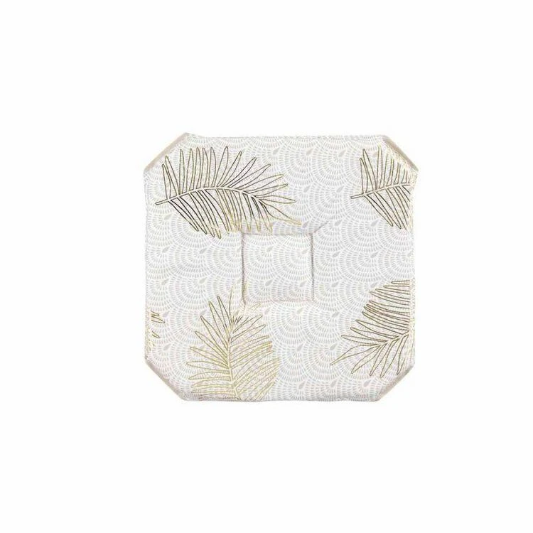 Vente flash 🛒 Paris Prix Galette De Chaise Sunny Gold 36x36cm Or 🎁 5 Vente flash 🛒 Paris Prix Galette De Chaise Sunny Gold 36x36cm Or 🎁 – Image 3