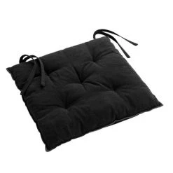 Les meilleures critiques de ✨ Paris Prix Galette De Chaise Mistraline 40x40cm Noir ❤️