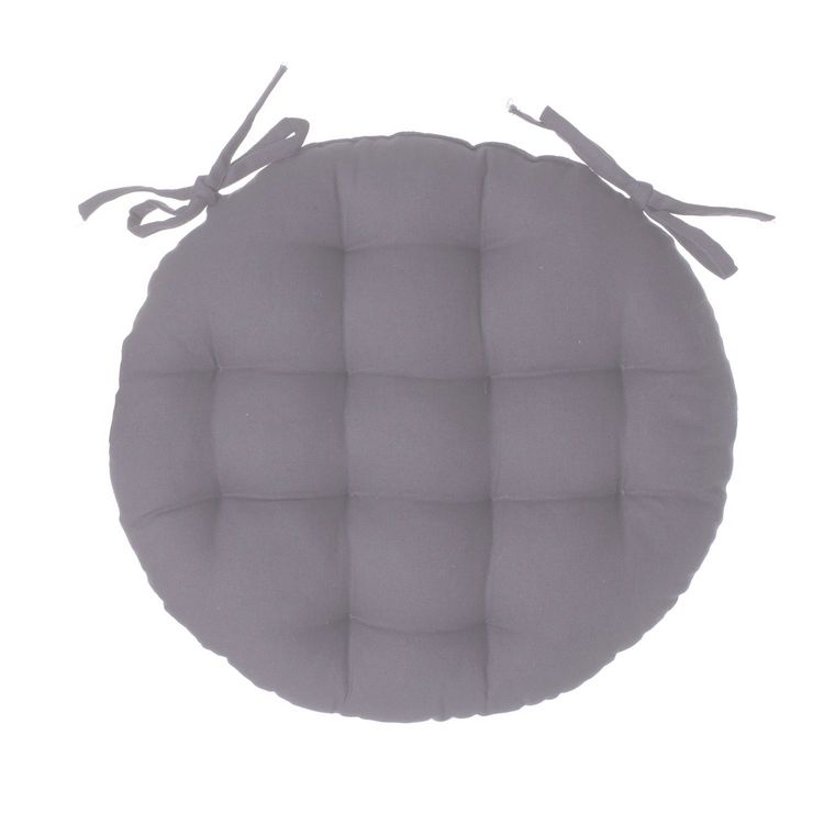 ATMOSPHERA Lot 2x Galette de chaise ronde Alix - Diam. 38 cm - Gris Grosses soldes ???? ATMOSPHERA Lot 2x Galette De Chaise Ronde Alix - Diam. 38 Cm - Gris ???? -Jardin Privé Shop unnamed file 3578
