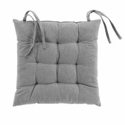 Meilleur prix ❤️ Paris Prix Coussin De Chaise Mistral 40x40cm Gris Chiné 🔔 -Jardin Privé Shop unnamed file 3580