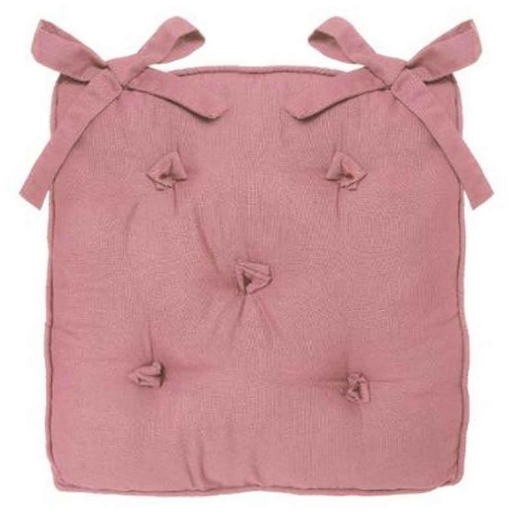 Galette de Chaise 5 Boutons 40x40cm Rose Budget ✔️ Galette De Chaise 5 Boutons 40x40cm Rose ???? -Jardin Privé Shop unnamed file 3600