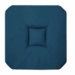 Meilleure vente 😍 Paris Prix Galette De Chaise Panama 36x36cm Bleu Marine 🛒