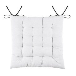 Grosses soldes ???? Lovely Casa Lot De 4 Galettes De Chaise 16 Points 40x40 Quadro Bleu Coton ???? -Jardin Privé Shop unnamed file 3638