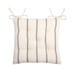 Meilleure affaire ???? Lovely Casa Lot De 4 Galettes De Chaise 5 Points 40x40 St Trop Anthracite Coton ????