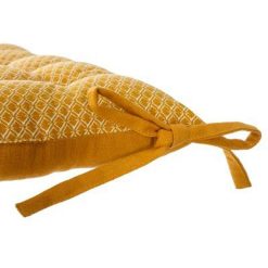 Remise ❤️ Galette De Chaise Otto 38x38cm Ocre ❤️ -Jardin Privé Shop unnamed file 3650