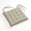 Meilleure vente ???? Maison & Marques Lot De 2 Galettes De Chaises - Gris Claire ???? -Jardin Privé Shop unnamed file 3651