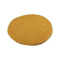 Remise ???? TOILINUX Lot De 6 Galettes De Chaises Rondes - Diamètre 34 Cm - Jaune Moutarde ⭐