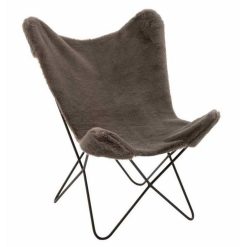 Meilleur prix ❤️ Paris Prix Housse De Chaise Butterfly 97cm Gris ???? -Jardin Privé Shop unnamed file 3688