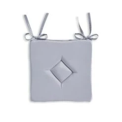 Bon marché ✔️ TOILINUX Lot 2x Galette De Chaise Classy - 40 X 40 Cm - Gris Clair ⌛