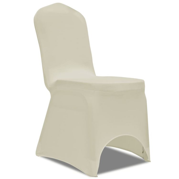 VIDAXL 50 housses de chaise extensibles creme Meilleur prix ⌛ VIDAXL 50 Housses De Chaise Extensibles Creme ???? -Jardin Privé Shop unnamed file 3741