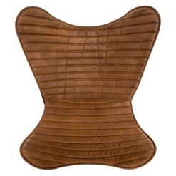 Offres ⭐ Housse De Chaise En Cuir Dario 92cm Marron ????