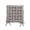 Vente flash ???? Today Galette De Chaise Tressée - 40 X 40 Cm - Taupe Mastic ???? -Jardin Privé Shop unnamed file 3801