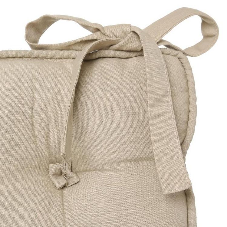 Galette de Chaise 5 Boutons 40x40cm Lin Meilleure affaire ???? Galette De Chaise 5 Boutons 40x40cm Lin ???? -Jardin Privé Shop unnamed file 3818