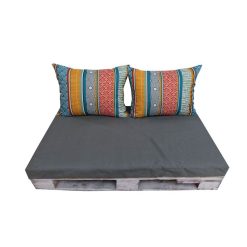 Acheter ???? Jardin Privé Ensemble 3 Coussins Palette 1190x800x100 Cm Multicolor MIX & MATCH ????