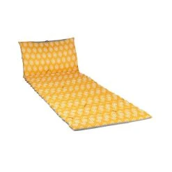 De gros 😍 Jardin Privé Coussin Bain De Soleil Ondulo 1740x600x50cm Curcuma CALISSON 🧨