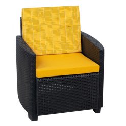 De gros ???? Jardin Privé Lot De 2 Coussins Coffee Set Curcuma SUEDE ????