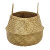 Grosses soldes ???? Panier De Rangement Pliable à Anses Seagrass Naturel ????