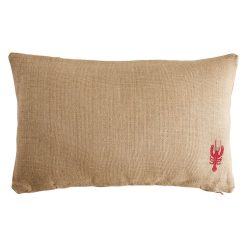 De gros ❤️ ACTUEL Coussin Déco En Jute LOBSTER ????