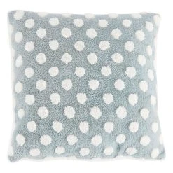 Grosses soldes ⭐ ACTUEL Coussin Déco En Sherpa Pois/uni BOULE DE NEIGE 😍