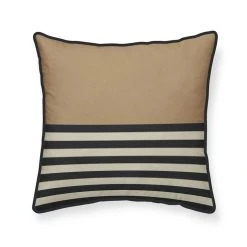 Les meilleures critiques de ⌛ Coussin Déco Déhoussable En Coton Motifs Rayures ❤️
