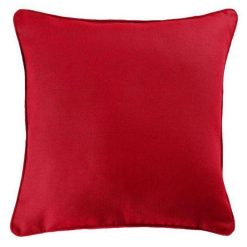 Remise ???? Paris Prix Coussin Déco Panama 40x40cm Rouge ????