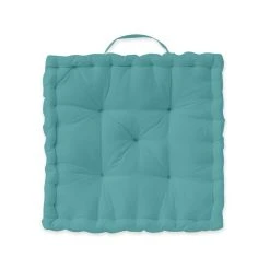 De gros 🎉 Today Coussin De Sol 40X40X12 Coton Uni Vert 🎉