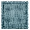 Le moins cher ???? ATMOSPHERA Coussin De Sol Carré En Coton à Motif Otto - 38 X 38 - Bleu Canard ???? -Jardin Privé Shop unnamed file 438