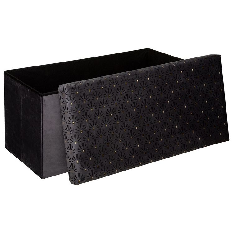 ATMOSPHERA Pouf pliable velours double Liam gris Bon marché ✔️ ATMOSPHERA Pouf Pliable Velours Double Liam Gris ???? -Jardin Privé Shop unnamed file 461