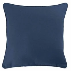 Le moins cher 🤩 Paris Prix Coussin Déco Panama 40x40cm Bleu Marine 😍