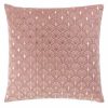 Bon marché ???? Paris Prix Housse De Coussin Déco Bellagold 40x40cm Rose ????