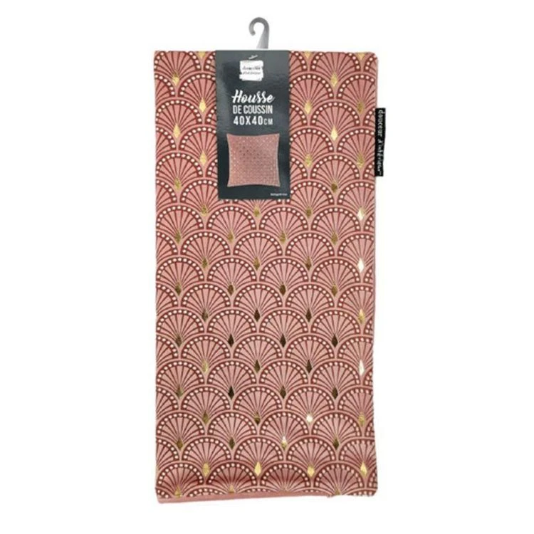 Bon marché 🛒 Paris Prix Housse De Coussin Déco Bellagold 40x40cm Rose 👏 5 Bon marché 🛒 Paris Prix Housse De Coussin Déco Bellagold 40x40cm Rose 👏 – Image 3