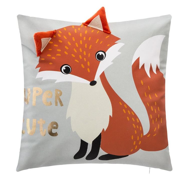 ATMOSPHERA Coussin Renard 40x40 cm Vente flash ???? ATMOSPHERA Coussin Renard 40x40 Cm ???? -Jardin Privé Shop unnamed file 494