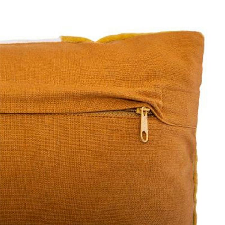 Coussin Déco en Velours Patch 40x40cm Ocre Tout neuf ???? Coussin Déco En Velours Patch 40x40cm Ocre ???? -Jardin Privé Shop unnamed file 515