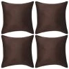 Vente flash 🔔 VIDAXL Housse De Coussin 4 Pcs 80 X 80 Cm Polyester Faux Daim Marron 🥰 1 Vente flash 🔔 VIDAXL Housse De Coussin 4 Pcs 80 X 80 Cm Polyester Faux Daim Marron 🥰 -Jardin Privé Shop unnamed file 563