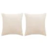 Vente flash 🥰 VIDAXL Coussins 2 Pcs Tissu 45x45 Cm Blanc Casse 🔥 -Jardin Privé Shop unnamed file 573