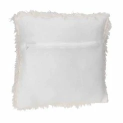 Coupon 🔔 Coussin Imitation Fourrure Long 45x45cm Écru 👏 -Jardin Privé Shop unnamed file 578
