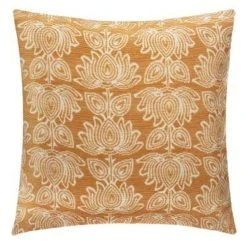 Acheter ⌛ Housse De Coussin Chen Ero 40x40cm Ocre 🤩