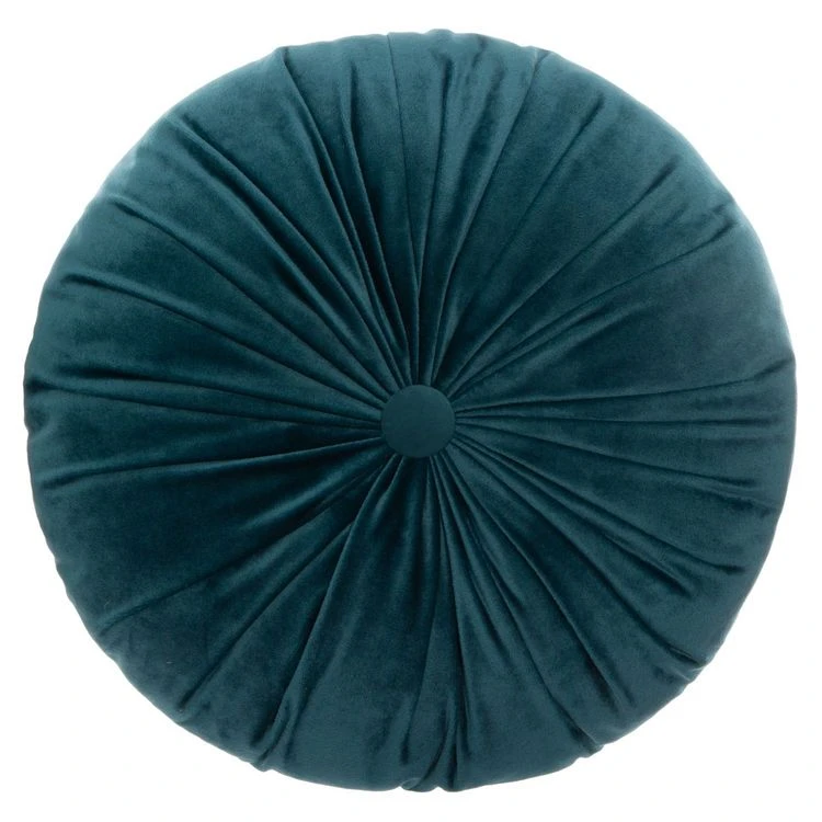 Meilleure affaire đ ATMOSPHERA Coussin Rond Design En Velours Dolce - Diam. 40 Cm - Bleu Canard âš 3 Meilleure affaire đ ATMOSPHERA Coussin Rond Design En Velours Dolce - Diam. 40 Cm - Bleu Canard âš