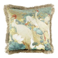 Coupon ✨ Coussin En Velours Frangé 45x45cm Ibis ????